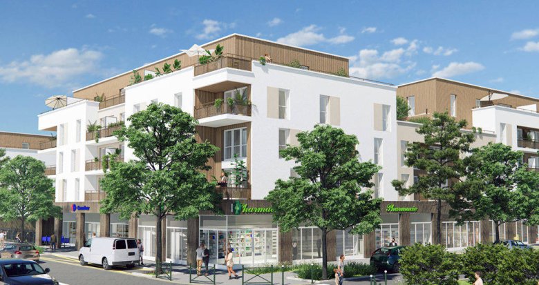 Achat / Vente appartement neuf Melun au coeur de l'écoquartier Woodi (77000) - Réf. 6441