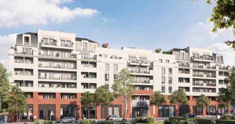 Achat / Vente appartement neuf Pontoise Eco quartier Cour d’Honneur proche RER C (95000) - Réf. 9031