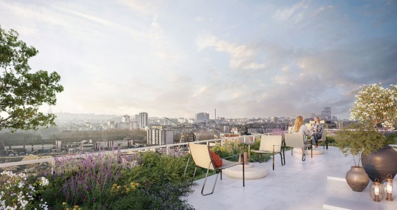 Achat / Vente appartement neuf Saint-Denis à 10 min à pied du RER D Stade de France (93200) - Réf. 8946