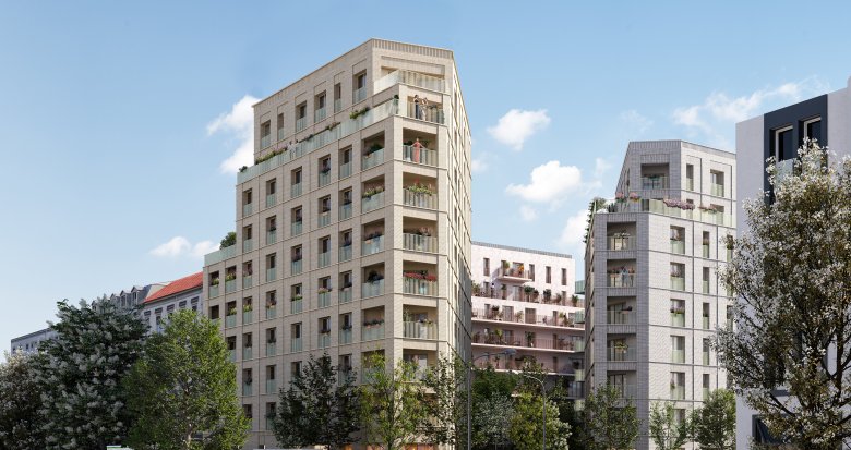 Achat / Vente appartement neuf Saint-Denis à 600m du RER B La Plaine Stade de France (93200) - Réf. 8945