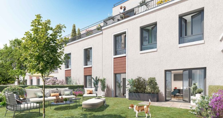 Achat / Vente appartement neuf Sarcelles à 3 min à pied de la gare Saint Brice (95200) - Réf. 9048