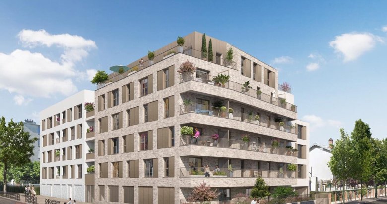 Achat / Vente appartement neuf Stains à 250m du parc départemental Georges-Valbon (93240) - Réf. 8961