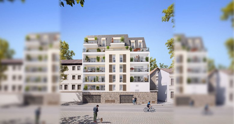 Achat / Vente appartement neuf Villeneuve-Saint-Georges à 5 min a pied du RER D en bord de Seine (94190) - Réf. 9000